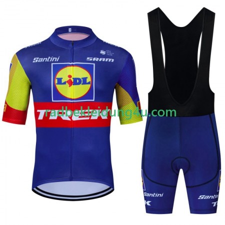 Set Kurzarmtrikot + Trägerhose Trek Lidl 2024